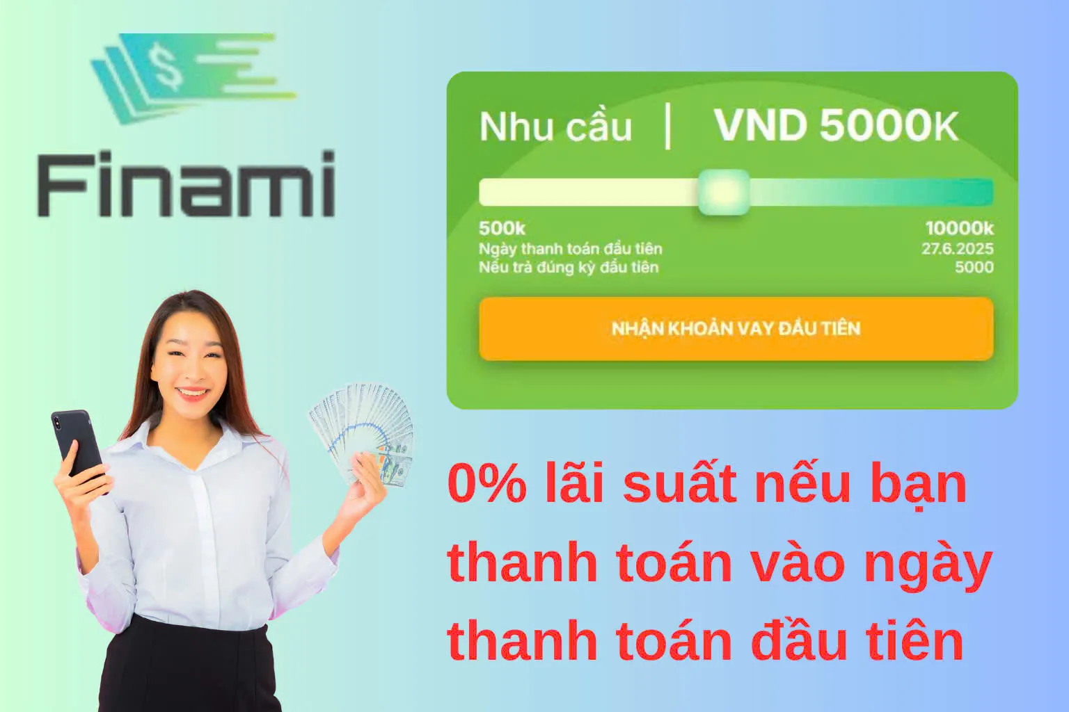 Finami - Ứng dụng vay tiền online minh bạch