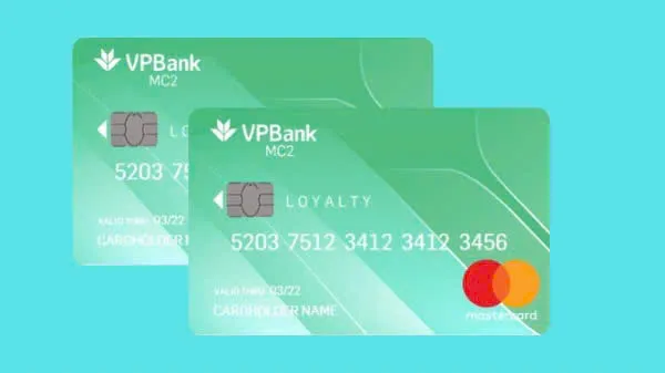 Thẻ Tín Dụng VPBank MC2 MasterCard