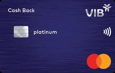 Thẻ tín dụng VIB Cash Back hoàn tiền