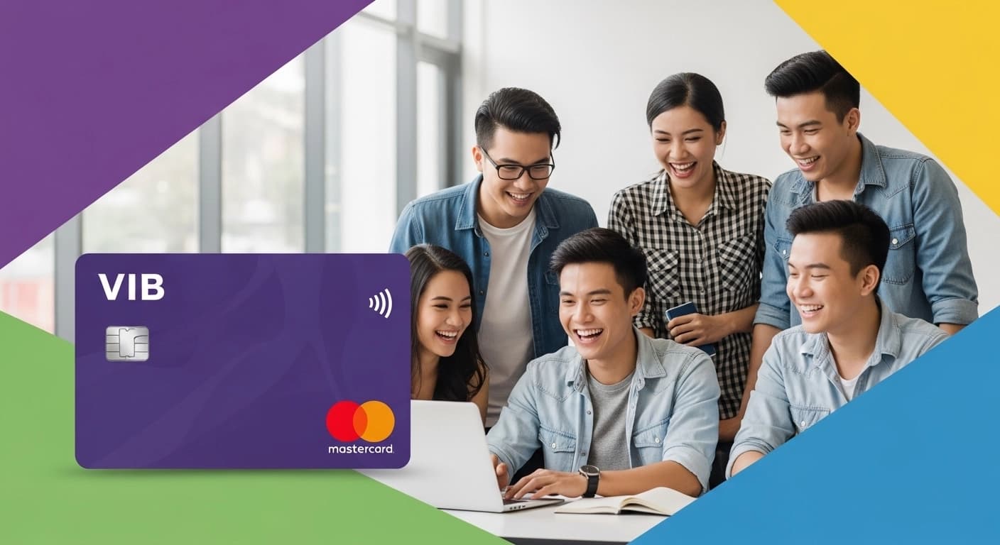 Hướng dẫn mở thẻ tín dụng VIB cho GenZ và sinh viên